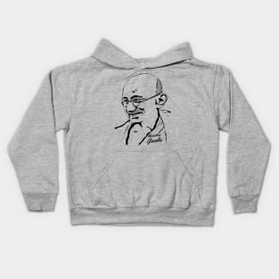 Mahatma Gandhi Kids Hoodie